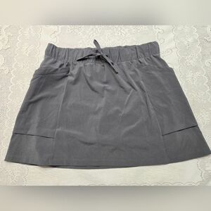 All in Motion Charcoal Mini Skirt Sz S Golf Tennis..